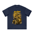 Heavyweight Earth Tone T-Shirt-Papá Águila Anime