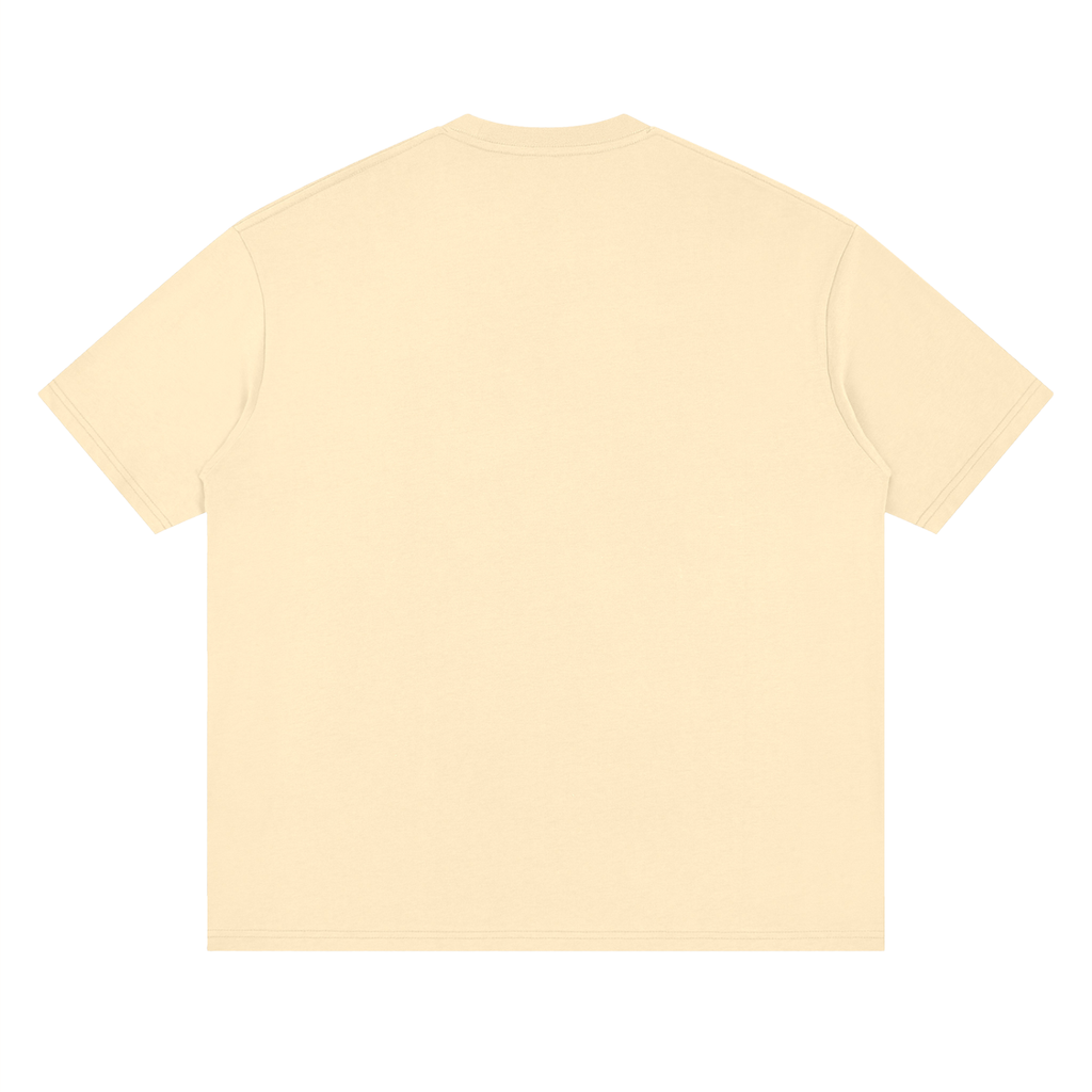 Streetwear Loose Drop Shoulder T-Shirt-Presente
