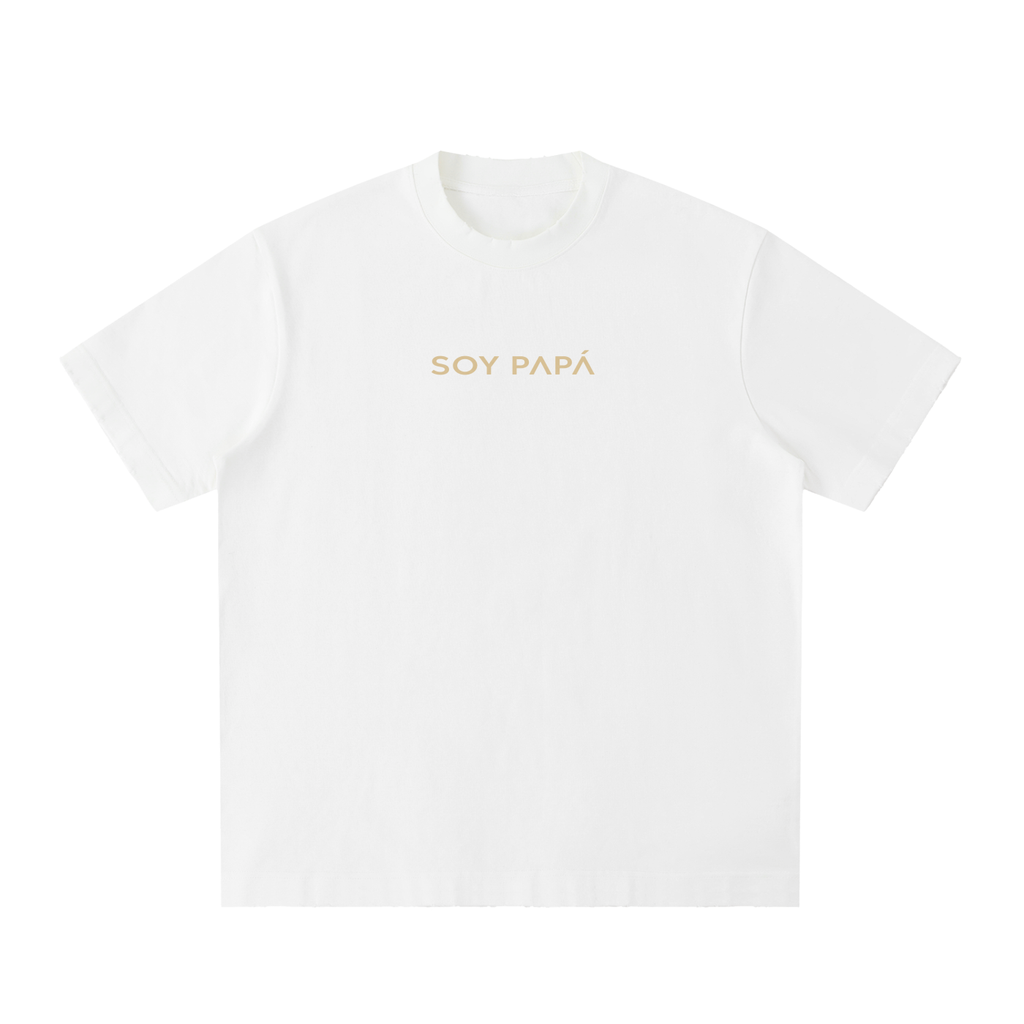 Heavyweight Vintage Washed Frayed T-Shirt