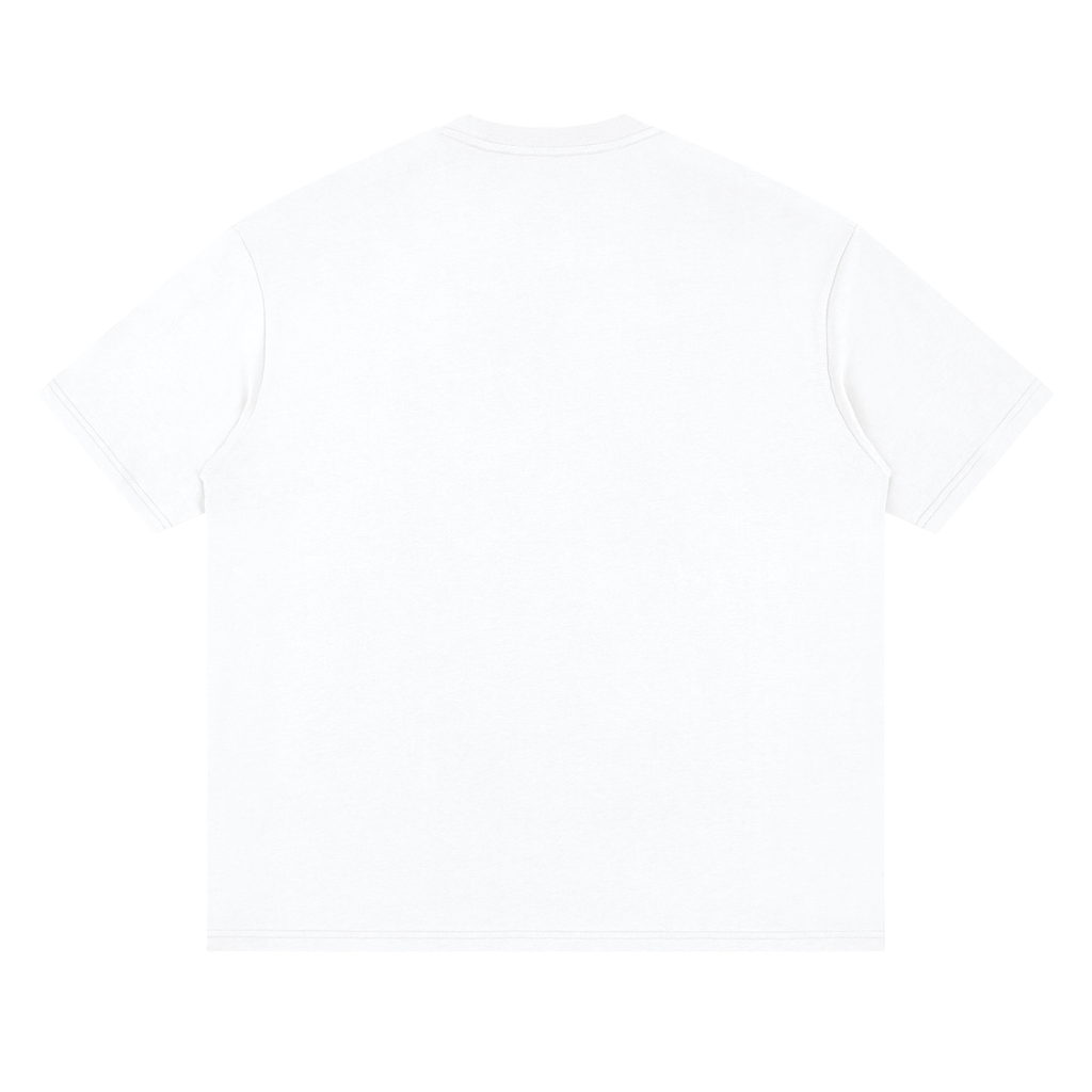 Streetwear Loose Drop Shoulder T-Shirt-Presente