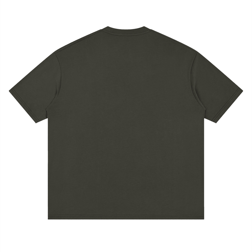 Streetwear Loose Drop Shoulder T-Shirt-Presente