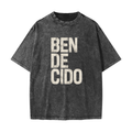 Heavyweight Snow Washed T-Shirt-Bendecido