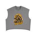 French Terry Boxy Tank Top-Papá Águila