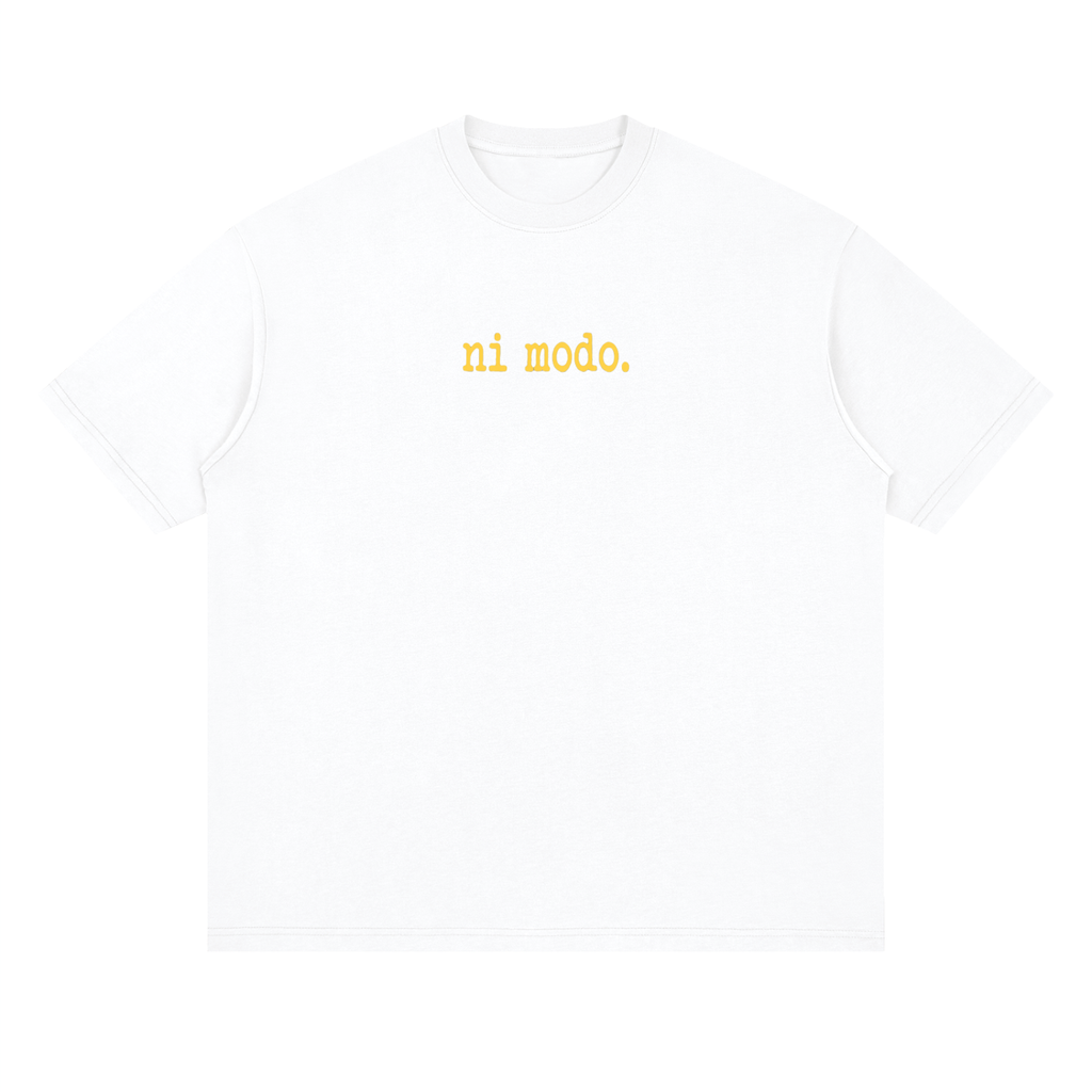 Streetwear Loose Drop Shoulder T-Shirt-ni modo