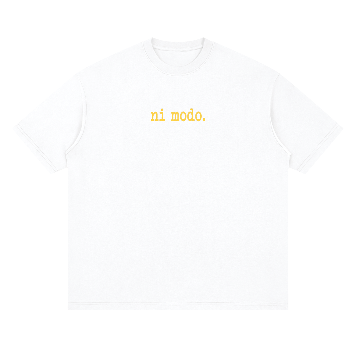Streetwear Loose Drop Shoulder T-Shirt-ni modo