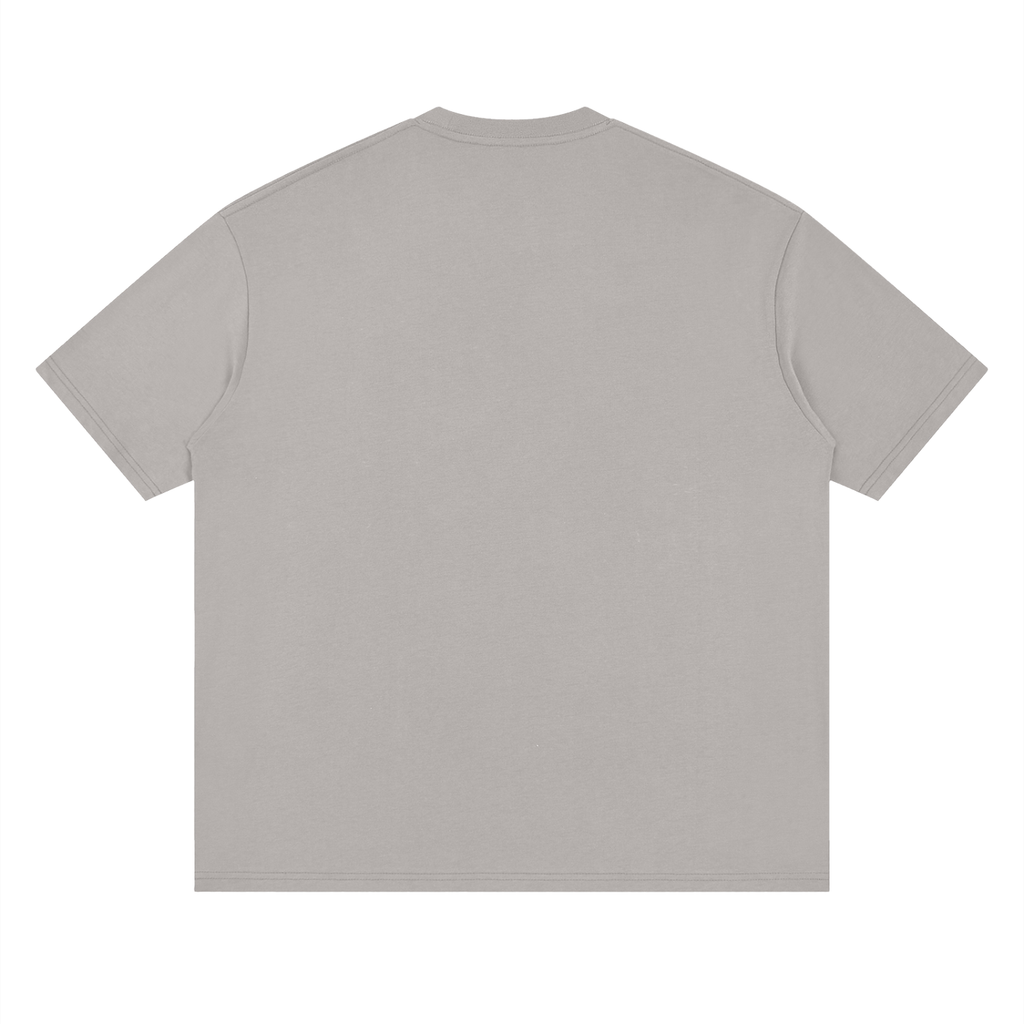 Streetwear Loose Drop Shoulder T-Shirt-Presente