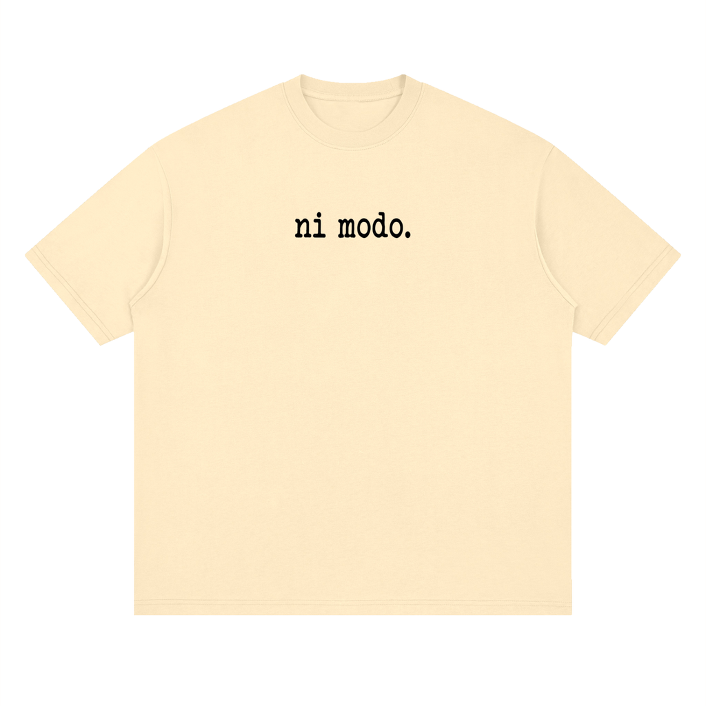 Streetwear Loose Drop Shoulder T-Shirt-ni modo