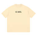 Streetwear Loose Drop Shoulder T-Shirt-ni modo