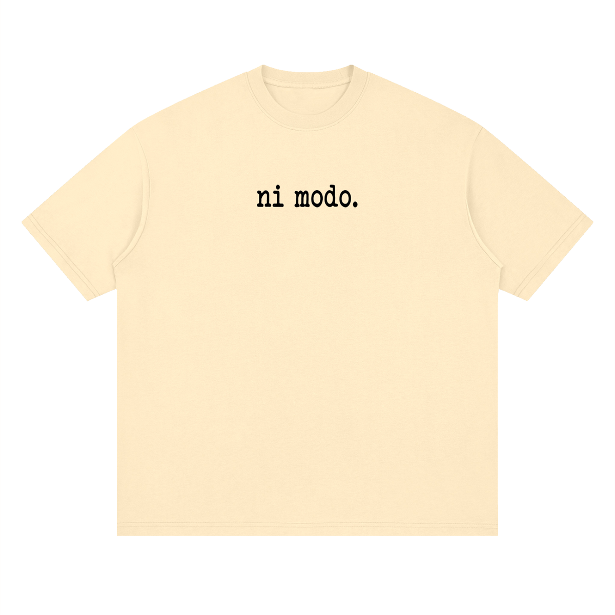 Streetwear Loose Drop Shoulder T-Shirt-ni modo