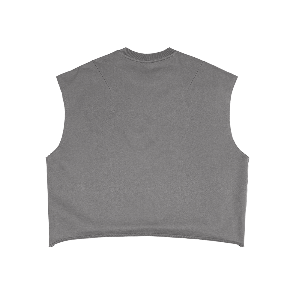 French Terry Boxy Tank Top-Papá Águila